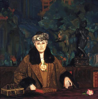 Святослав Рерих «Портрет Елены Ивановны Рерих» 1937 г.